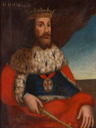 Portrait of King Edward I of Portugal