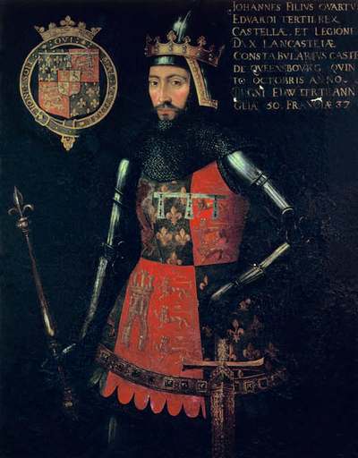 John of Gaunt — portrait